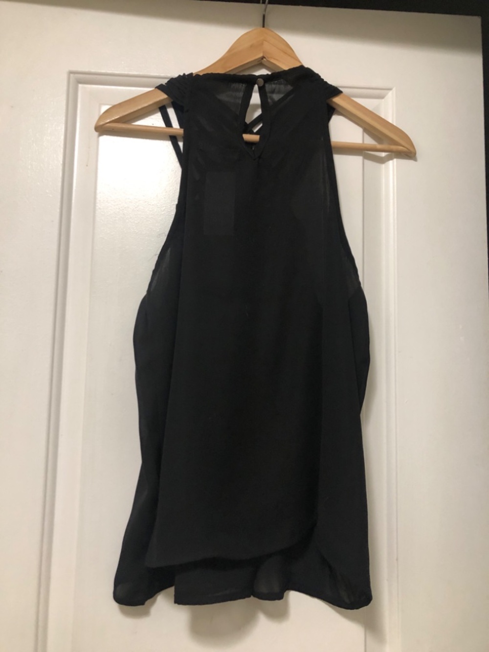 NWT Grayson/Threads Black halter top size L - Picture 3 of 5